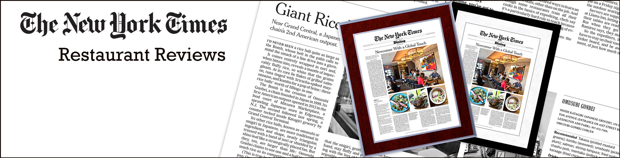 The New York Times Restaurant Reviews PARS