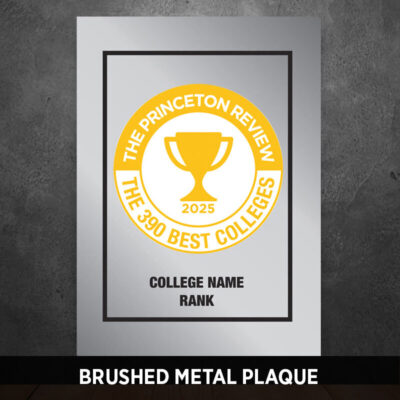 Brushed Metal Plaque