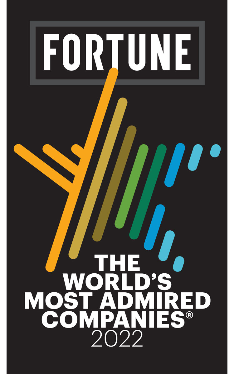 Fortune World's Most Admired Companies Credit Notice - PARS