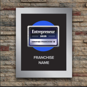 Brushed Metal Plaque