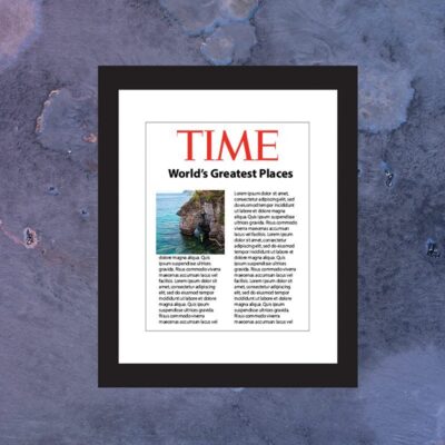 TIME WGP Framed Print
