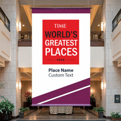 TIME WGP Hanging Banner