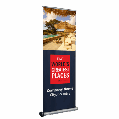 TIME WGP Banner Stand