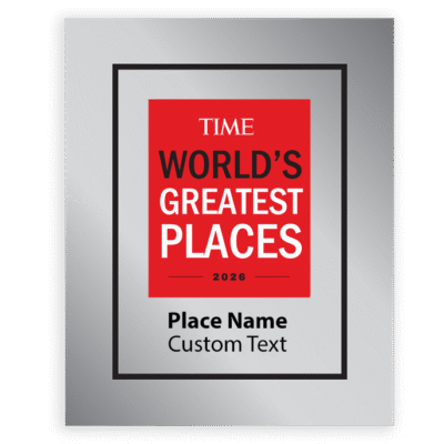 TIME WGP Metal Plaque