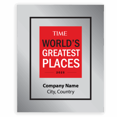 TIME WGP Metal Plaque