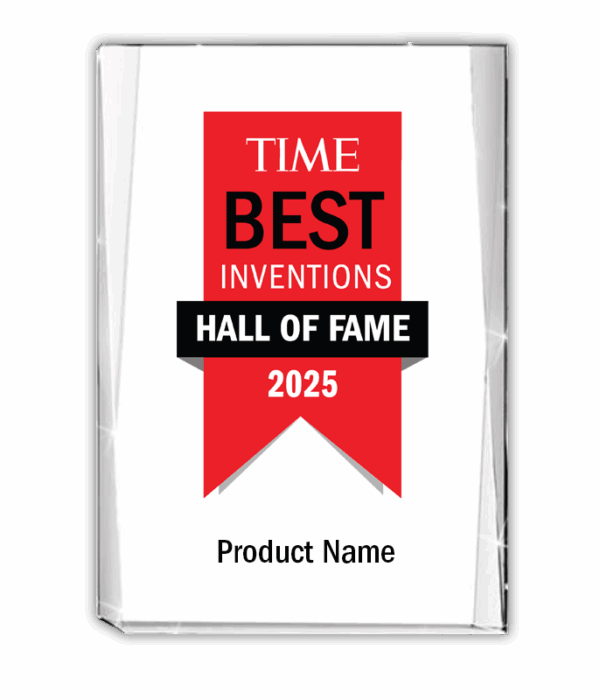 TIME Best Inventions Crystal Desktop Award (Copy)