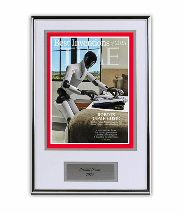 TIME Best Inventions Silver Framed Print (Premium Product)