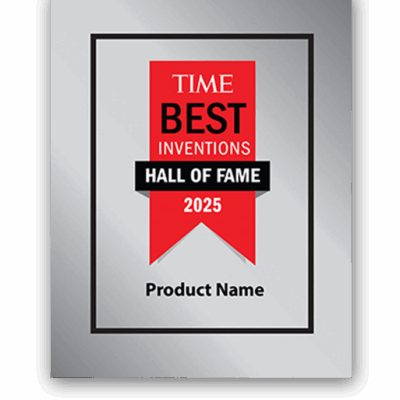 TIME Best Inventions Metal Plaque