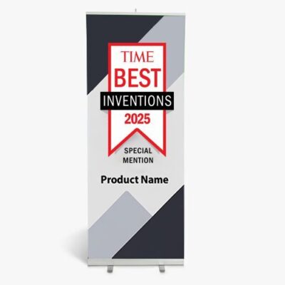 TIME Best Inventions Banner Stand