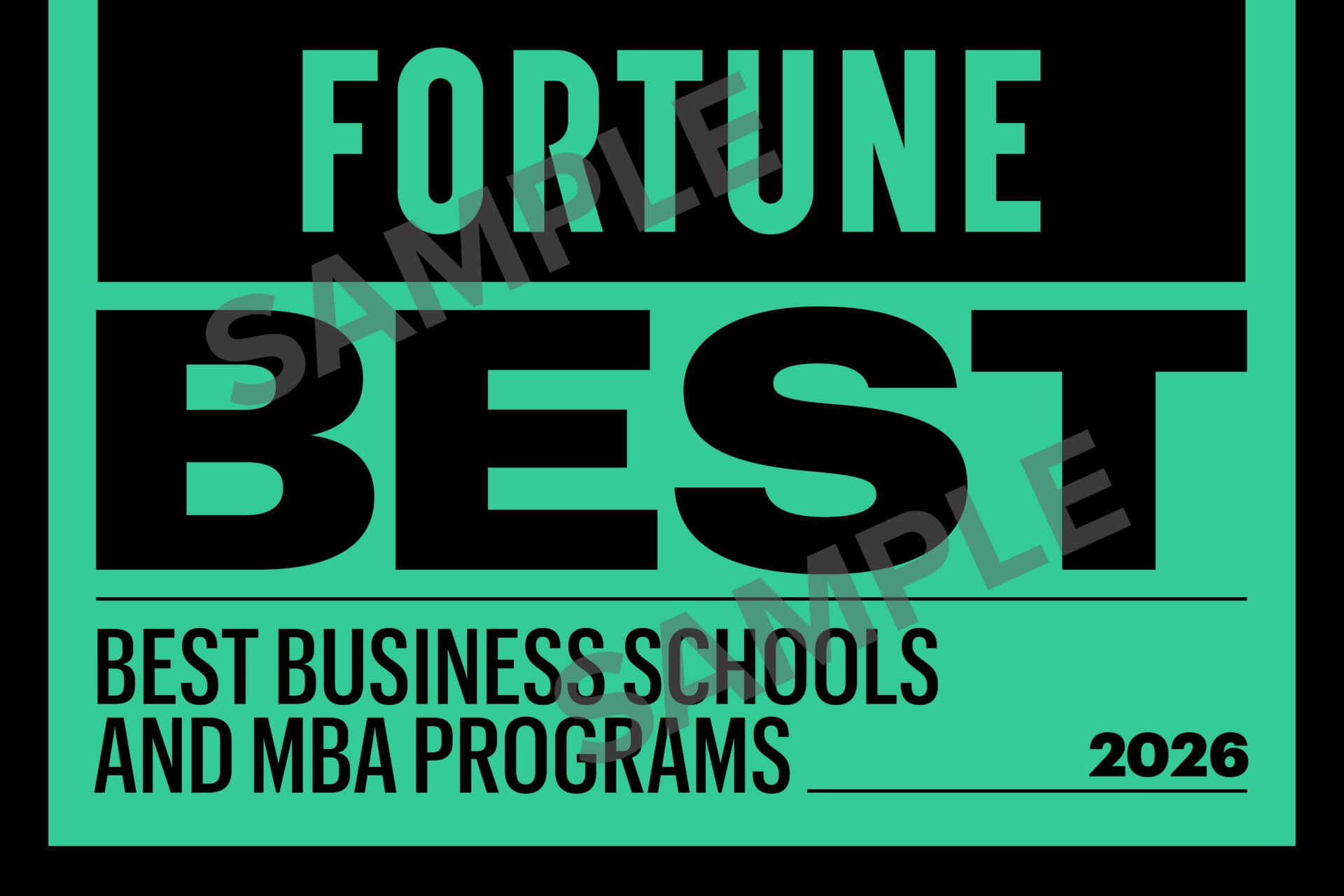 Fortune-Accolades-Education-Business Schools and MBA Programs