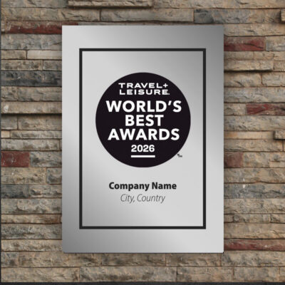 Brushed Metal Plaque