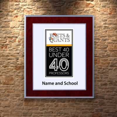 Wood Plaque with Logo