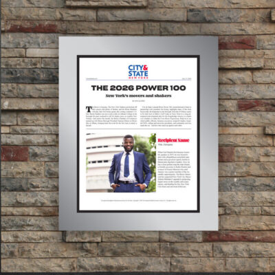 Power Lists Metal Plaque